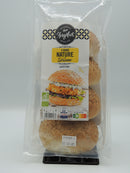 Buns, pain burger nature au sésame, 4x 50g, l'Angélus