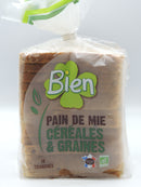 Pain de mie céréales graines - Bien - 500 g