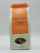 Tisane bio Bonne nuit APAISANTE / Mélisse - Tilleul - Lavande, 50g, Jardins de Gaïa