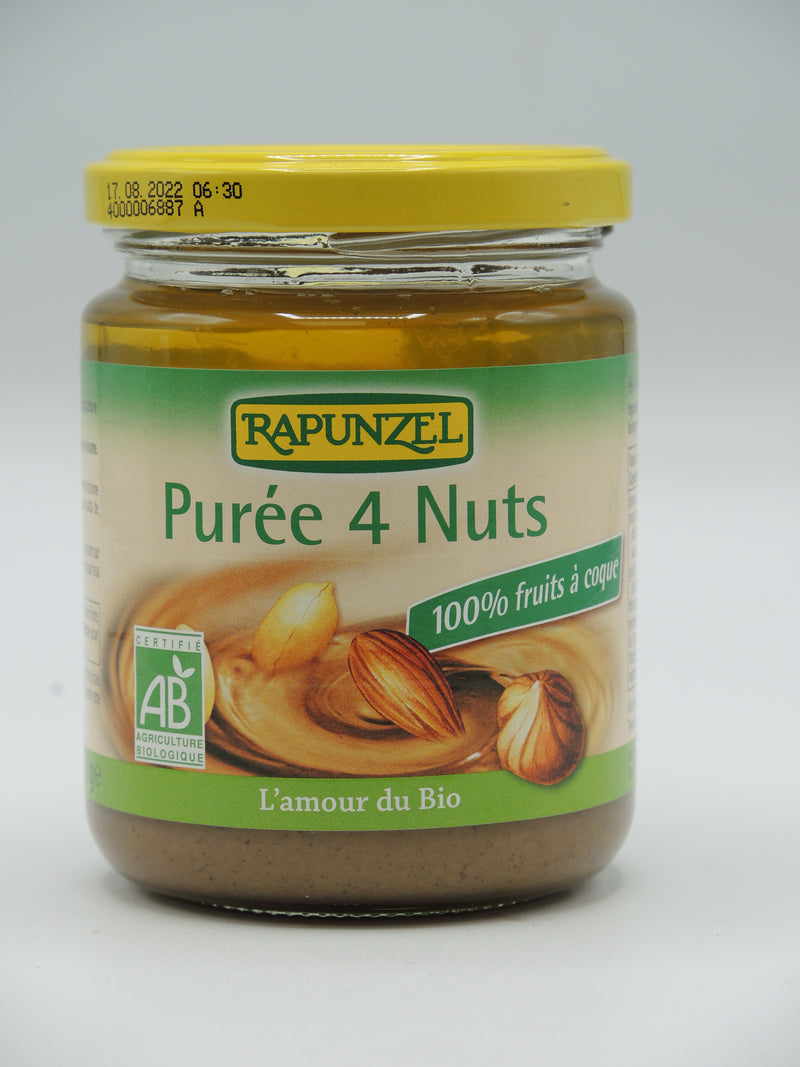 Purée 4 nuts, 250g, Rapunzel