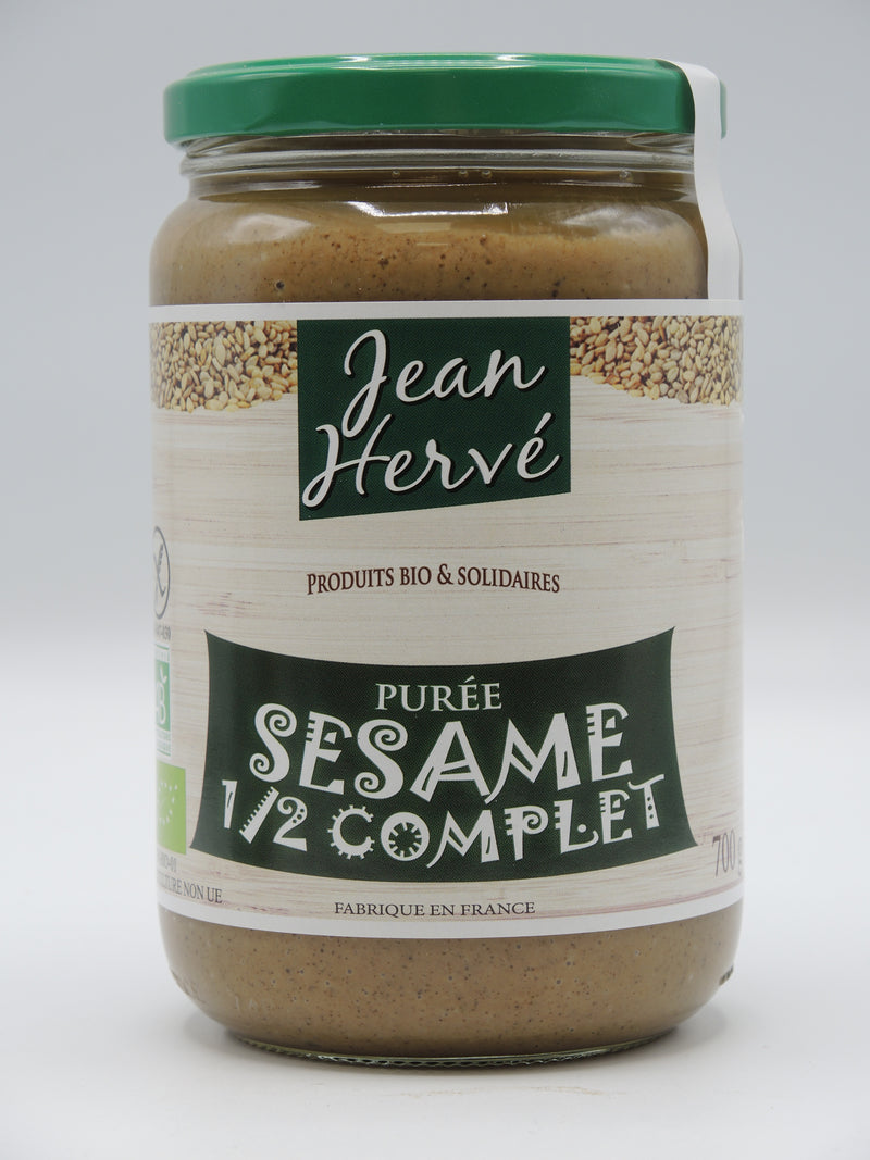 Purée de sésame 1/2 complet, 700g, Jean Hervé