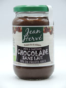 Pâte à tartiner Chocolade sans lait, 350g, Jean Hervé