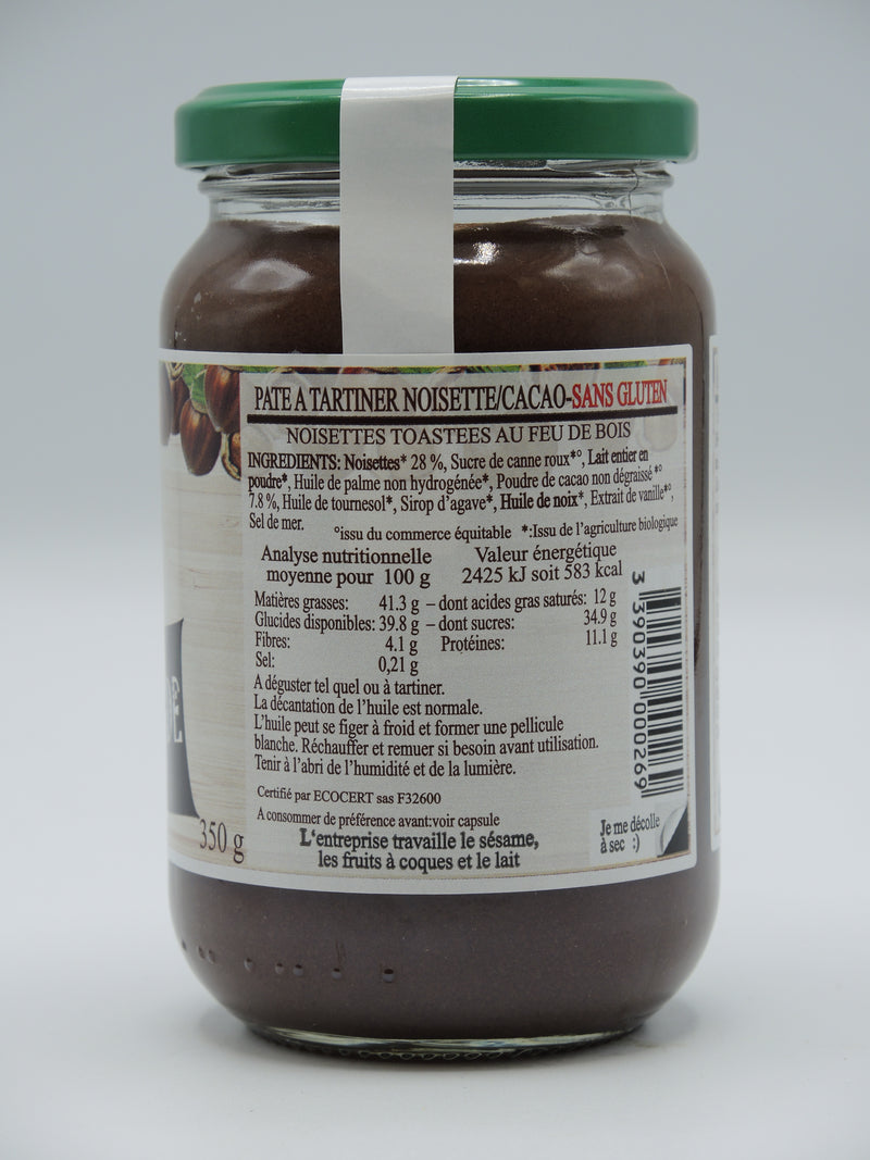 Pâte à tartiner La Chocolade, 350g, Jean Hervé
