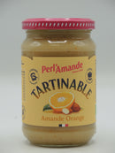 Tartinable, Pâte à tartiner amande/orange, 300g, Perl'amande