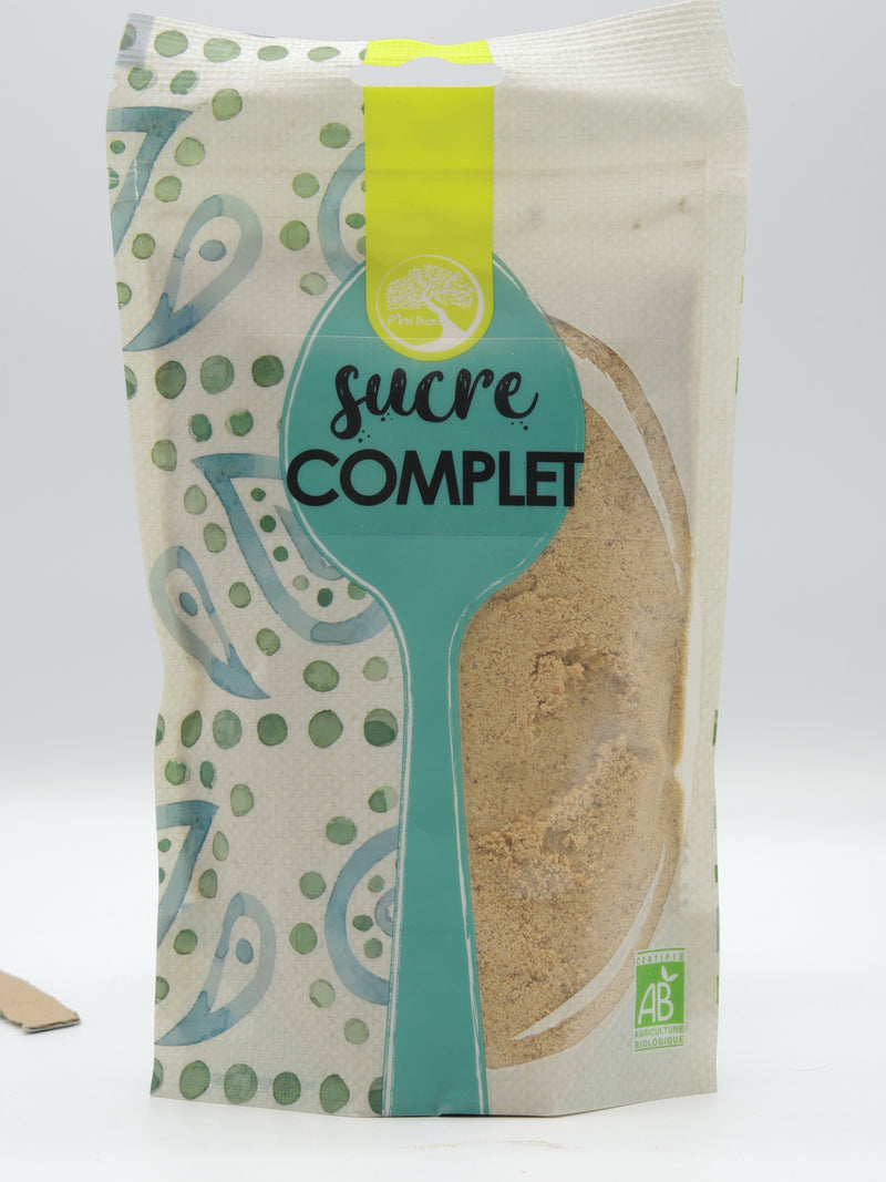 Sucre complet, 300g, Philia