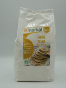 Farine de blé bise type 80, 1kg, Markal