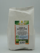 Farine de blé dur claire, 500g, Moulin des Moines