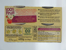 Purée 100% Fruit Pomme & Fraise bio 4 x 100g, DANIVAL