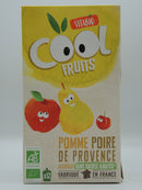 Compote pomme poire de Provence  Pack de 12 gourdes de 90g, Vitabio