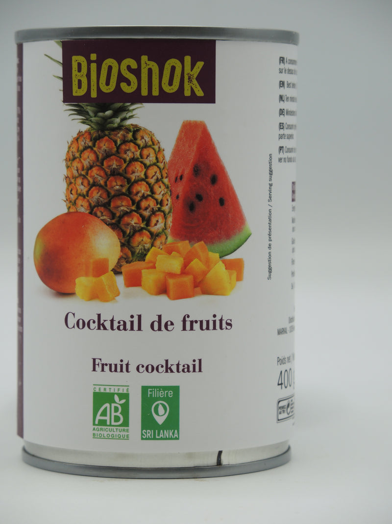 Cocktail de fruits, 400g, Bioshok