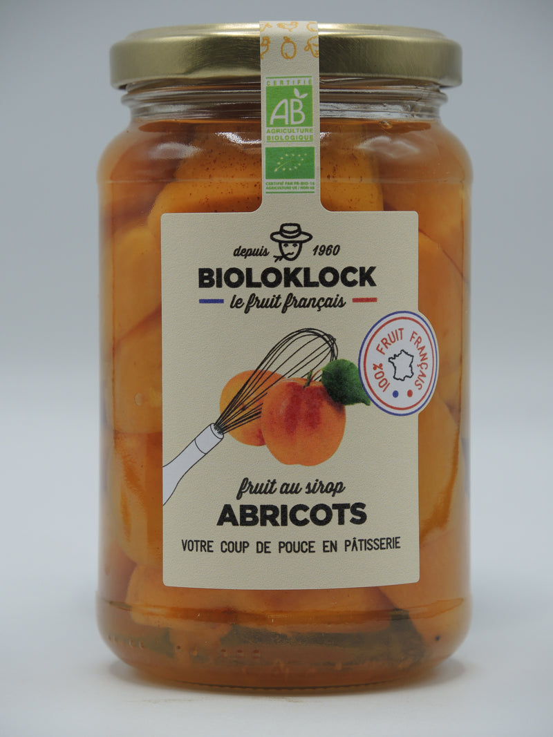 Abricots au sirop, 550g, Les chaudrons de Garonne