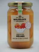 Pêches au sirop, 350g, Bioloklock