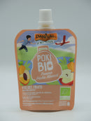 POKIBIO Pomme & Peche Abricot bio 90g, DANIVAL