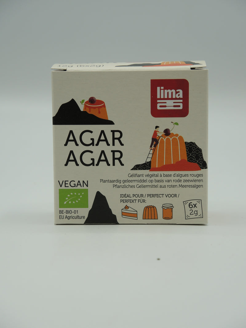 Agar agar, 6x2g, Lima Food