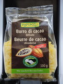 Beurre de cacao désodorisé, 100g, Rapunzel