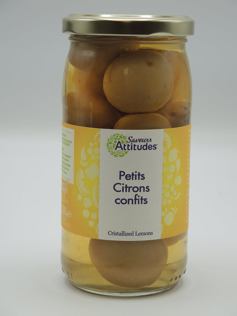Petits citrons confits, 300g, Saveurs Attitudes