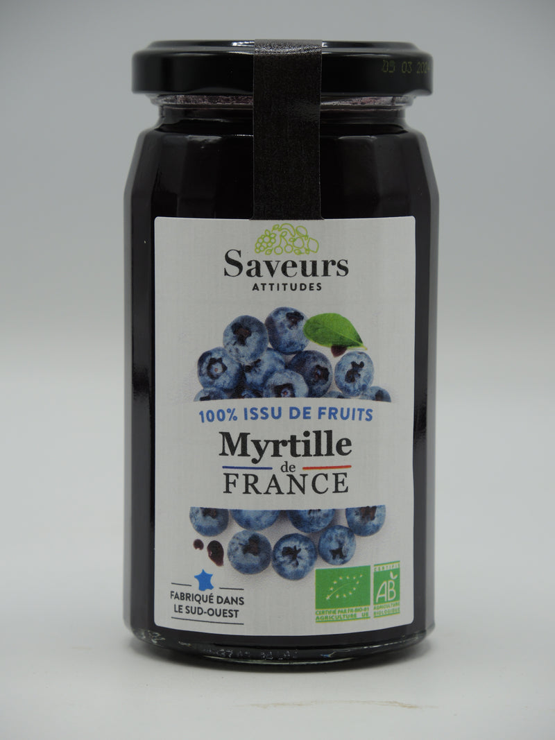 Myrtille de France, 240g, Saveurs attitudes