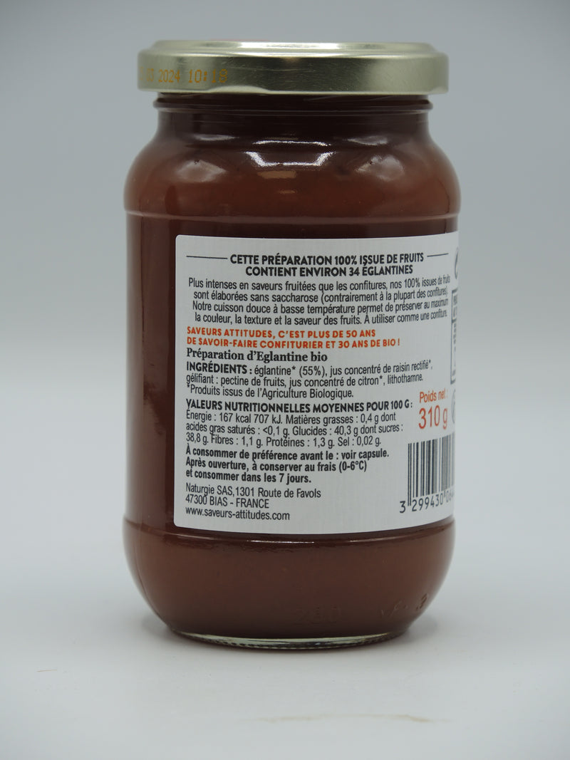 Eglantine, 310g, Saveurs attitudes