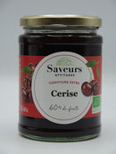 Confiture bio extra Cerise, 660g, Saveurs attitudes