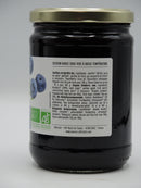 Confiture bio extra Myrtille, 660g, Saveurs & Fruits