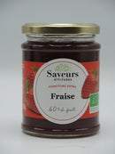 Confiture extra Fraise, 320g, Saveurs attitudes