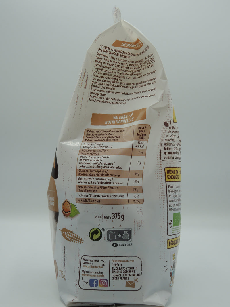 KA'RÉ CHOCOLINETTE+ 375G, Grillon d'or