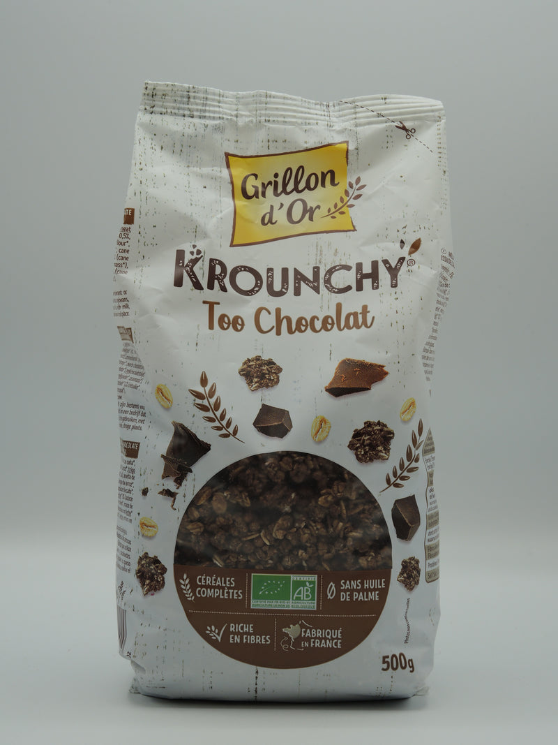 KROUNCHY TOO CHOCOLAT 500G, Grillon d'or