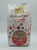 KROUNCHY FRUITS ROUGES 500G, Grillon d'or