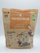 MUESLI BIO CROUSTILLANT : CHOCOLAT & CHÂTAIGNE, 375g, Favrichon