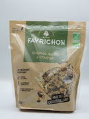 MUESLI BIO CROUSTILLANT : GRAINES DE LIN & COURGES, 450g, Favrichon