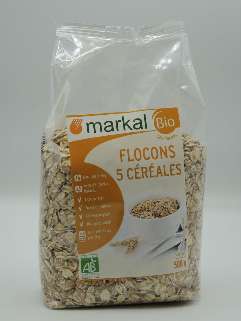 FLOCONS 5 CÉRÉALES, 500g, Markal