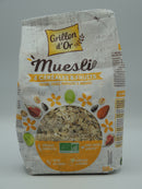 MUESLI 4 CÉRÉALES & FRUITS 500G, Grillon d'or