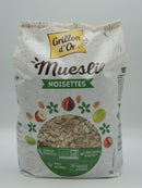 MUESLI NOISETTES 1KG, Grillon d'or