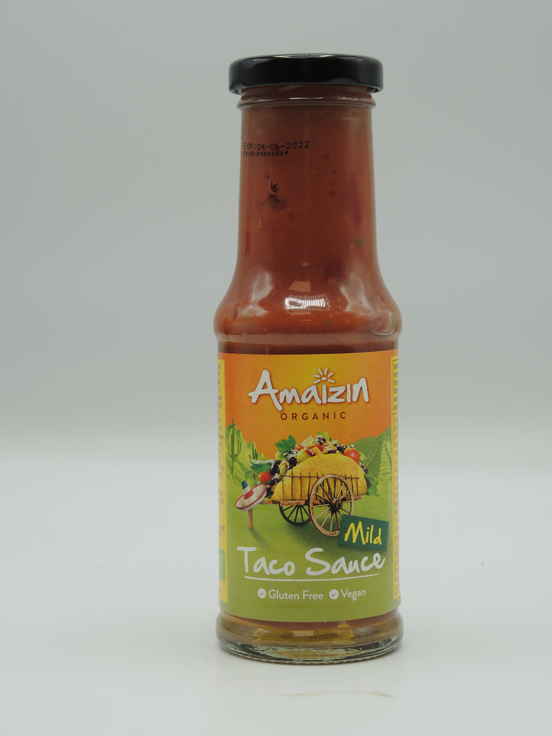 Taco Sauce Mild, 220g, Amaizin