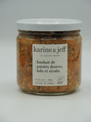 Fondant de patates douces, tofu et ricotta, 360g, Karine & Jeff