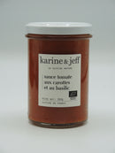 Sauce tomates carottes basilic, 200g, Karine & Jeff