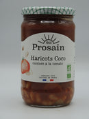 Haricots coco à la tomate, Prosain