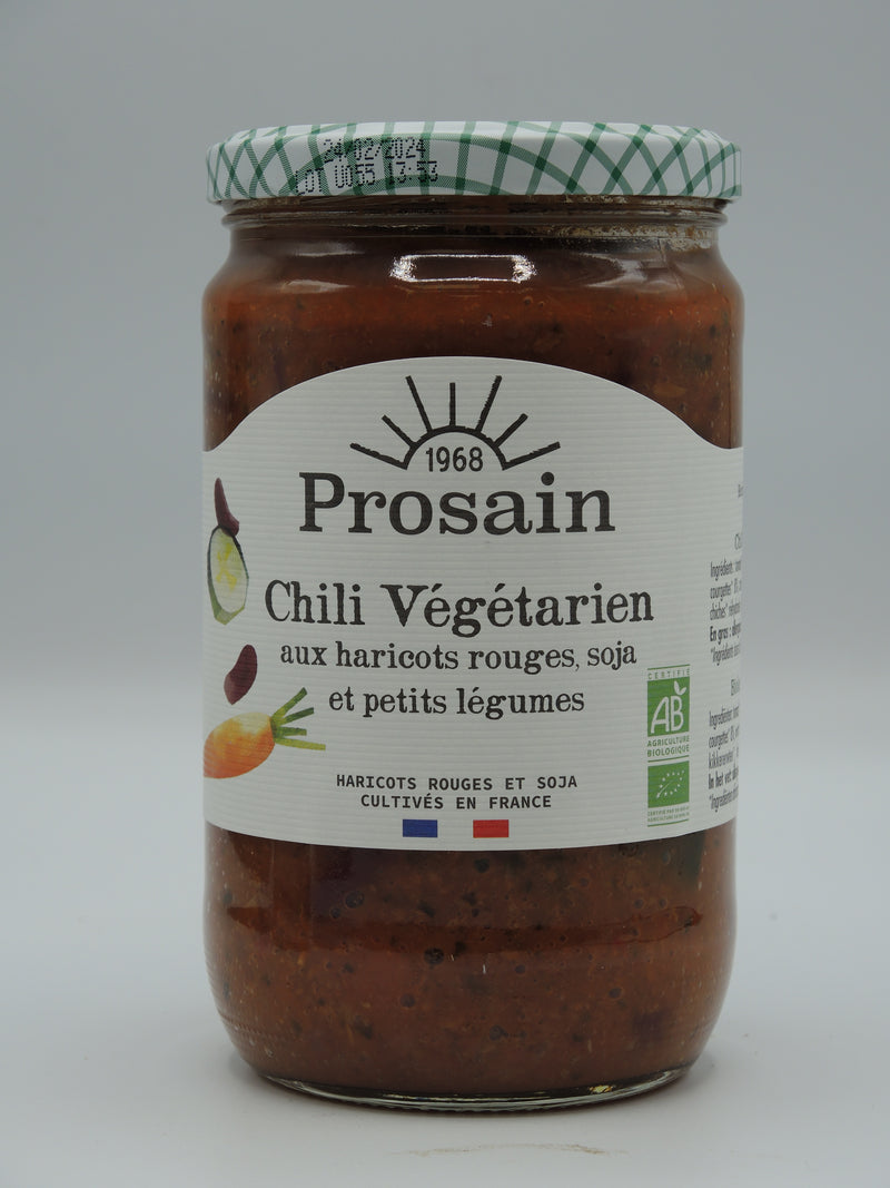 Chili végétarien, Prosain
