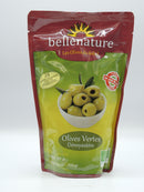 Olives vertes dénoyautées, 400g, Bellenature