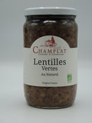 Lentilles vertes au naturel, 650g, Champlat