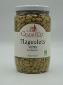 Flageolets verts au naturel, 650g, Champlat