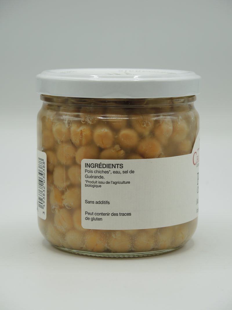 Pois chiches au naturel, 340g, Champlat