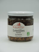 Lentilles vertes au naturel, 340g, Champlat