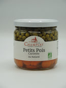 Petits pois carottes au naturel, 340g, Champlat