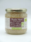 Radis noir lacto-fermenté, 380g, Nutriform
