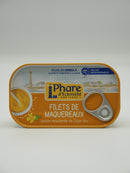 Filets de maquereaux à la moutarde bio, 144g, Phare d'Eckmühl