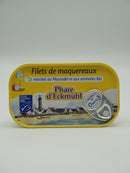 Filets de maquereaux au vin blanc bio, 151g, Phare d'Eckmühl