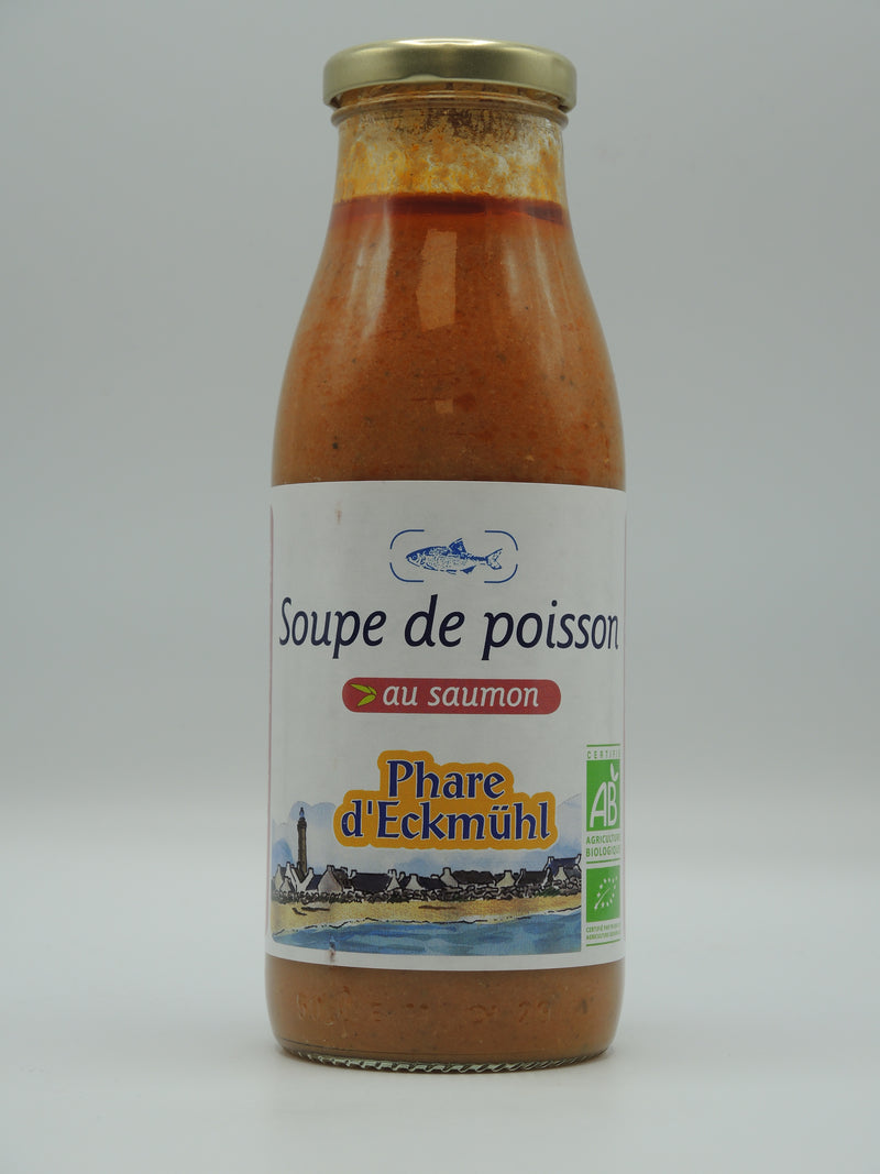 Soupe de poisson au saumon, 500g, Phare d'Eckmühl