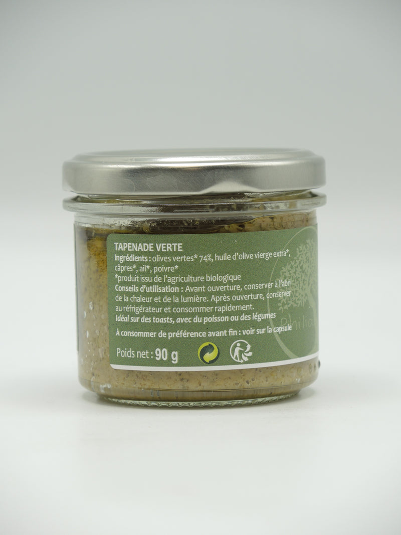 TAPENADE VERTE 90G, Philia