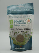 Graines à germer, Alfalfa-Cresson, 150g, Germline